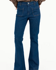 Ann Charlotte Wash Chester Jeans - IVY