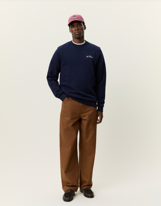 Signature print sweatshirt - Les Deux