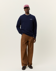 Signature print sweatshirt - Les Deux