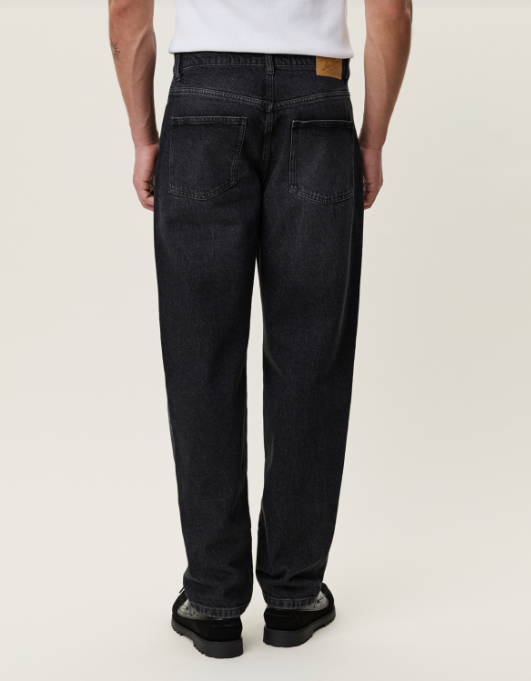 Ryder Black Washed Denim Jeans - Les Deux