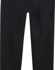 Modern twill tapered pleat pants
