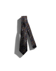 Tie Silk woven brown - Profuomo