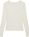 LS Varigated  Rib V-Neck - Calvin klein