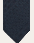 Tie Silk woven Navy- Profuomo