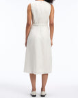 Tencel Linen NS V Dress