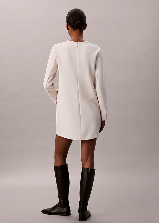 Crepe Tailored LS mini dress - Calvin Klein