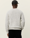 GREY FLECK ROUNDNECK JUMPER