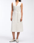 Tencel Linen NS V Dress