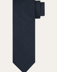 Tie Silk woven Navy- Profuomo